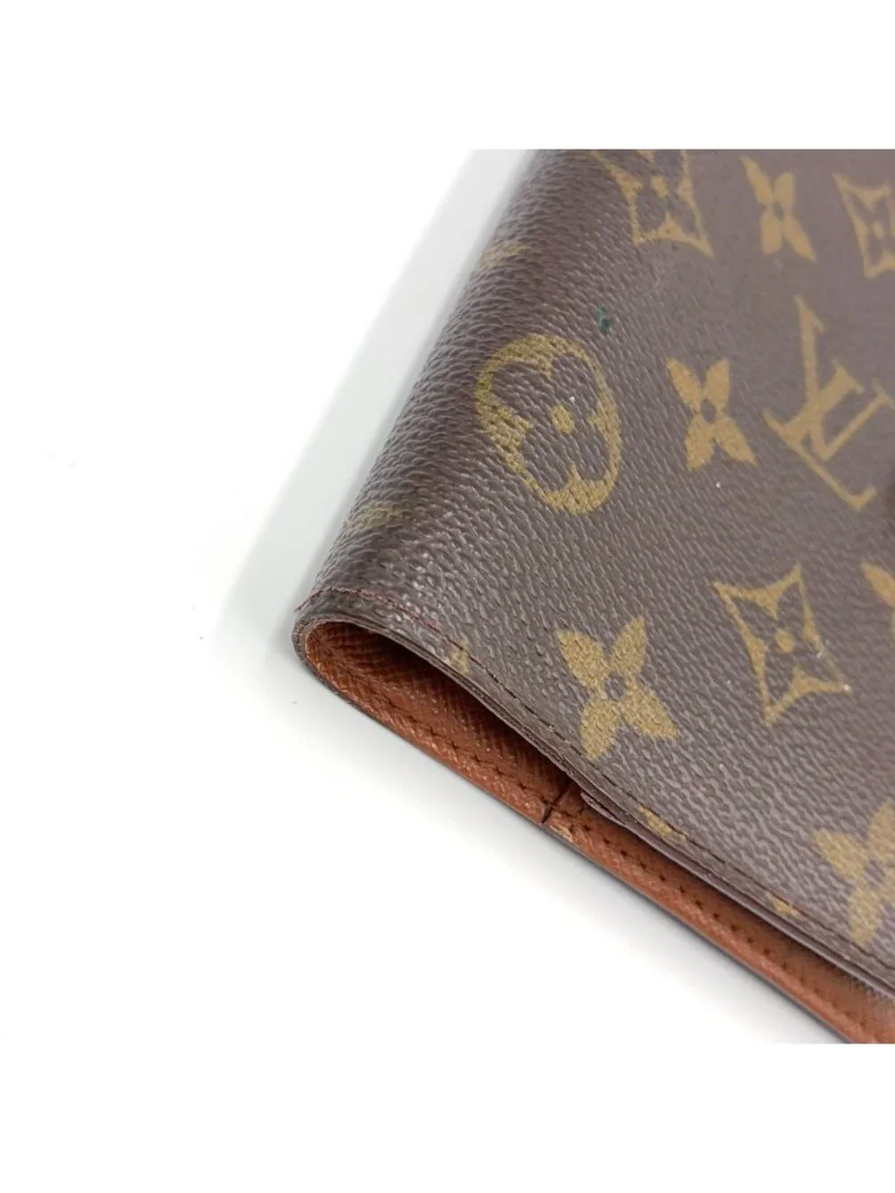 Louis Vuitton Agenda PM Leather Brown Cover Gold